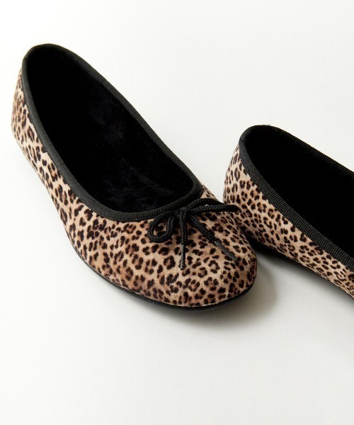 O'Kyti（オキティ）の「[O'Kyti/オキティ] レオパード柄 バレエシューズ（バレエシューズ・レディース・レオパード・36/37/38）」の2枚目の写真