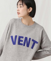 VENT刺繍ロゴニット