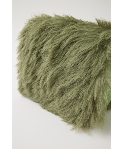 MOUSSY（マウジー）の「2WAY CHAIN F/FUR バッグ（ハンドバッグ・レディース・グリーン・FREE）」の10枚目の写真
