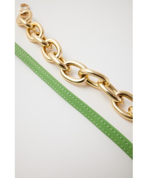 MOUSSY（マウジー）の「2WAY CHAIN F/FUR バッグ（ハンドバッグ・レディース・グリーン・FREE）」の11枚目の写真