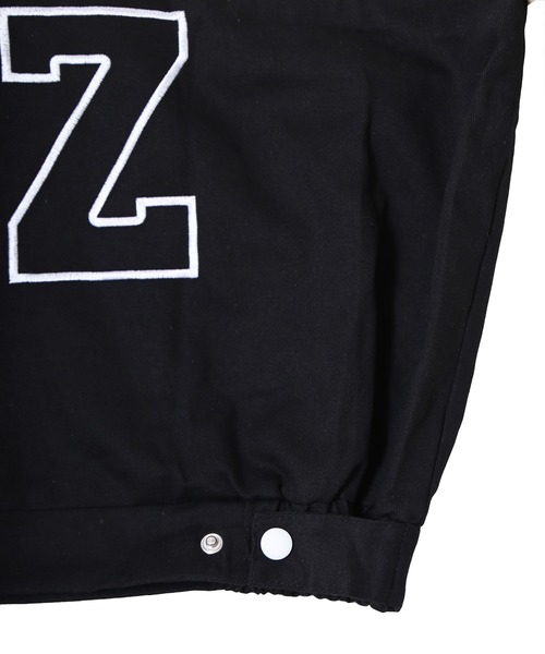 Figments(フィグメンツ)の「2WAYレーシングジャケット(ブルゾン・レディース・ブラック/ブルー・FREE)」の9枚目の写真