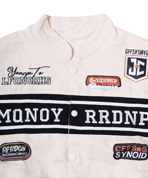 Figments(フィグメンツ)の「2WAYレーシングジャケット(ブルゾン・レディース・ブラック/ブルー・FREE)」の15枚目の写真