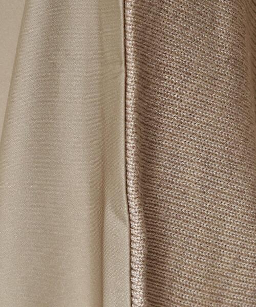 GALLEST（ギャレスト）の「ドルマンドッキングニット（ニット/セーター・レディース・ライトベージュ/ブラック/オレンジ/グレー・38/34）」の20枚目の写真