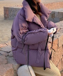 スタンドカラー中綿BIGブルゾン