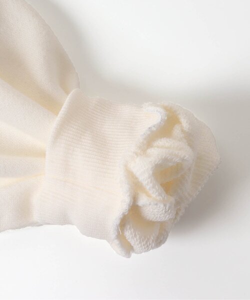 apres les cours（アプレレクール）の「ねこ&うさ耳かぶりパーカー（パーカー・キッズ・ブラック/アイボリー・80/90/100/110/120/130/140）」の14枚目の写真