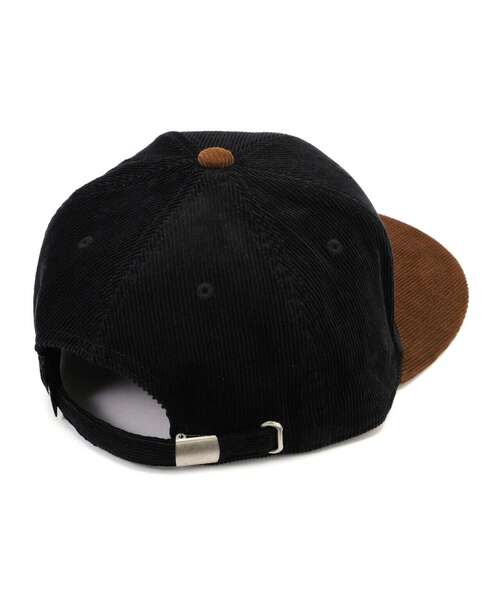 schott(ショット)の「Schott/ショット/BY COLOR CORDUROY CAP/バイカラー コーデュロイキャップ(キャップ・メンズ・ブラック/ホワイト・F)」の4枚目の写真