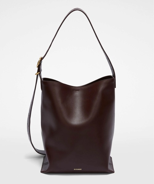 JIL SANDER（ジルサンダー）の「CANNOLO TOTE（トートバッグ・レディース・ダークブラウン/ブラック/グリーン・UNI）」の16枚目の写真