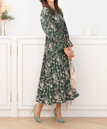 Prima Scherrer（プリマシェレル）の「デシン フラワープリント ワンピース Prima Scherrer（ワンピース）」