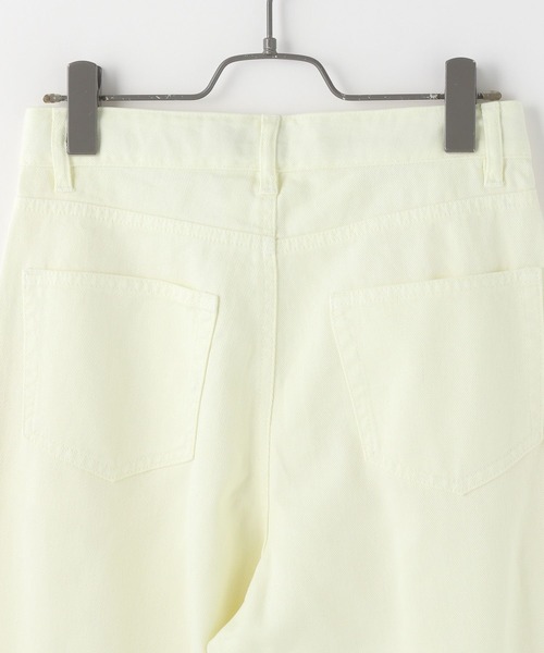 GLOBAL WORK（グローバルワーク）の「大人見えワイドツイル/AND YUA ANY/976517（その他パンツ・キッズ・パープル/イエロー/ホワイト/ピンク・150cm/160cm/170cm）」の6枚目の写真