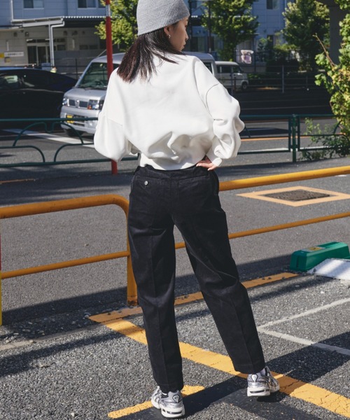 Auntie Rosa Holiday（アンティローザホリデー）の「ハイウエストコーデュロイパンツ（その他パンツ・レディース・ブラック/オフホワイト/ダークブラウン・マルチサイズ）」の11枚目の写真