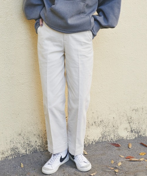 Auntie Rosa Holiday（アンティローザホリデー）の「ハイウエストコーデュロイパンツ（その他パンツ・レディース・ブラック/オフホワイト/ダークブラウン・マルチサイズ）」の15枚目の写真