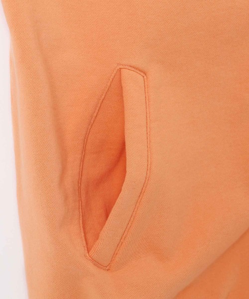 X-girl（エックスガール）の「ZIP UP SWEAT CARDIGAN（スウェット・レディース・オレンジ/ベージュ/チャコール・M/S）」の10枚目の写真