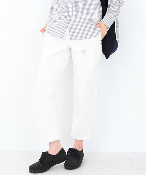Gramicci(グラミチ)の「GRAMICCI×BEAMS BOY / 別注 コーデュロイ クロップドパンツ 15FW(その他パンツ・レディース・ホワイト/チャコールグレー/ネイビー・ONE SIZE)」の1枚目の写真