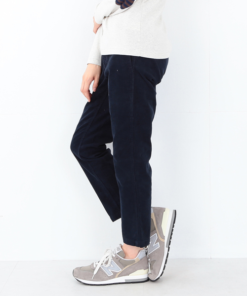 Gramicci(グラミチ)の「GRAMICCI×BEAMS BOY / 別注 コーデュロイ クロップドパンツ 15FW(その他パンツ・レディース・ホワイト/チャコールグレー/ネイビー・ONE SIZE)」の17枚目の写真
