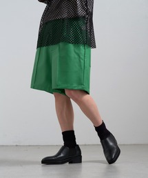 Lui's | 【Neucon / ニューコン】24SS シンセティックレザーワイドショーツ(その他パンツ)