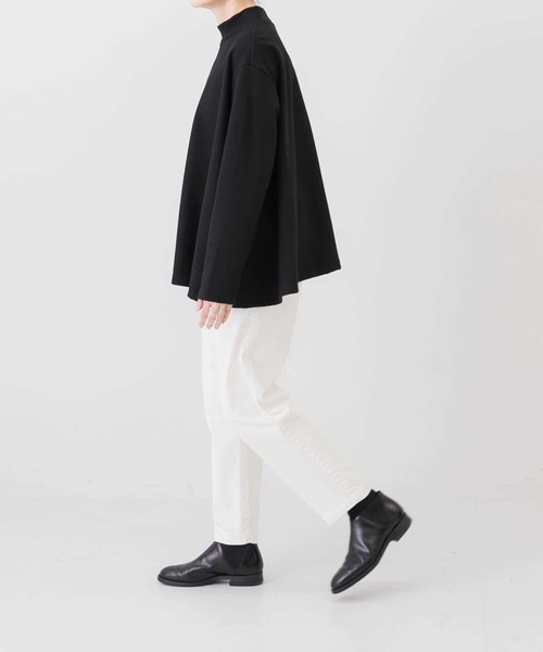 かぐれ(カグレ)の「コットンストレッチイージーパンツ(その他パンツ・レディース・カーキ/オフホワイト/スミクロ・FREE)」の5枚目の写真