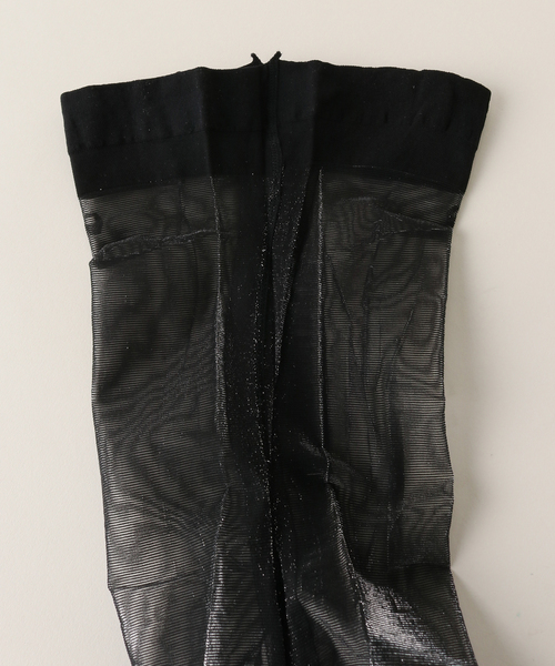 FRAMeWORK（フレームワーク）の「【Girardi/ジラルディ】ラメストッキング（タイツ/ストッキング・レディース・ブラック・FREE）」の4枚目の写真
