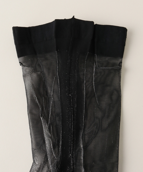 FRAMeWORK（フレームワーク）の「【Girardi/ジラルディ】ラメストッキング（タイツ/ストッキング・レディース・ブラック・FREE）」の5枚目の写真