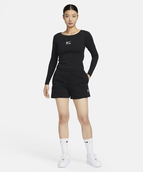 NIKE（ナイキ）の「《セットアップ対応商品》ナイキ エア ウィメンズ ロングスリーブ トップ / Nike Air Women's Long-Sleeve Top＜XS-2XL 展開＞（その他トップス・レディース・レッド系その他2/ブラック/パープル系その他・L/M/XL/2XL/S/XS）」の6枚目の写真
