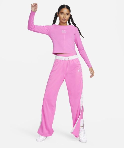 NIKE（ナイキ）の「《セットアップ対応商品》ナイキ エア ウィメンズ ロングスリーブ トップ / Nike Air Women's Long-Sleeve Top＜XS-2XL 展開＞（その他トップス・レディース・レッド系その他2/ブラック/パープル系その他・L/M/XL/2XL/S/XS）」の9枚目の写真