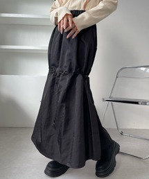 Ada. | 2WAY着用可能♪ ウエストゴム ドロスト ティアード シャカスカート(スカート)