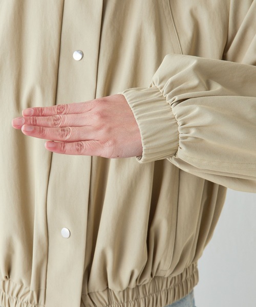 Drawing Numbers(ドローイング ナンバーズ)の「【Drawing Numbers】シャンブレーブルゾン(ブルゾン・レディース・ベージュ/ブラック・38)」の18枚目の写真