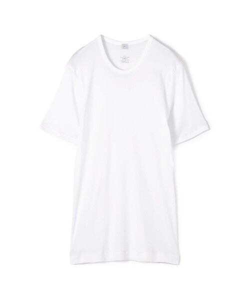 コットンフライス クルーネックTシャツ（メンズ）（Tシャツ