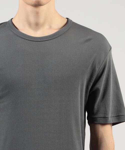 コットンフライス クルーネックTシャツ（メンズ）（Tシャツ/カットソー）｜TOMORROWLAND HOME（トゥモローランドホーム）