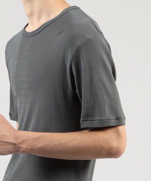 コットンフライス クルーネックTシャツ（メンズ）（Tシャツ/カットソー）｜TOMORROWLAND HOME（トゥモローランドホーム）