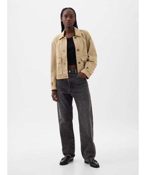 セール】リラックス ユーティリティ ジャケット（デニムジャケット