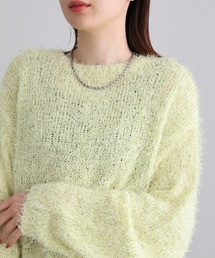 sakishimatokyo（サキシマトーキョー）の「＜新色追加＞ラメニットトップス/クロップド丈（ニット/セーター・レディース）」