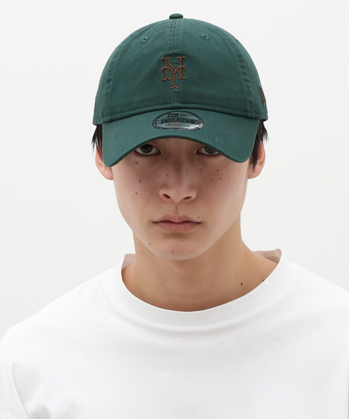 B.C STOCK（ベーセーストック）の「【NEW ERA / ニューエラ】 別注 920 UV BYCOL LOGO CAP（ハット・メンズ・グリーン/ブラック/ベージュ・FREE）」の11枚目の写真