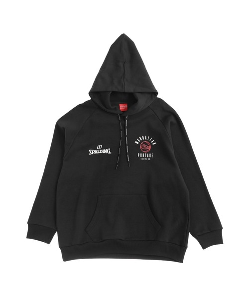 Manhattan Portage（マンハッタンポーテージ）の「Sweat Parka SPALDING（パーカー・メンズ・ブラック/ネイビー・MEDIUM/LARGE）」の18枚目の写真