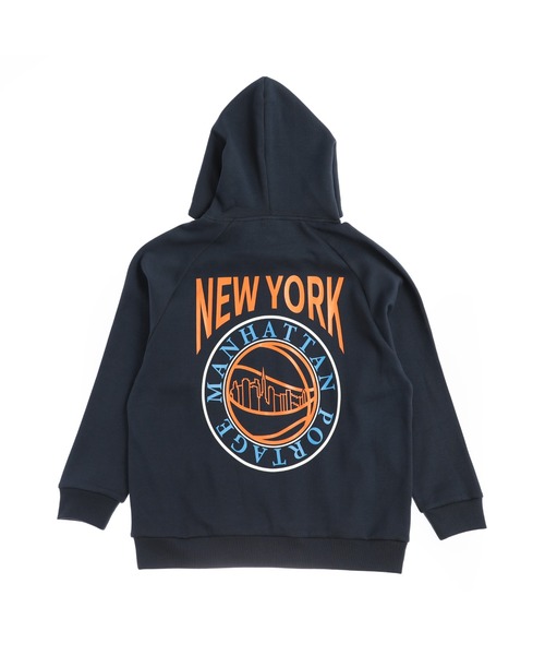 Manhattan Portage（マンハッタンポーテージ）の「Sweat Parka SPALDING（パーカー・メンズ・ブラック/ネイビー・MEDIUM/LARGE）」の15枚目の写真
