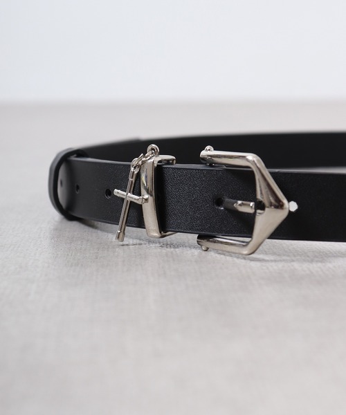 FUNALIVE（ファンアライブ）の「合皮デザイン ベルト（ベルト・メンズ・ブラック系その他4/ブラック系その他5/ブラック系その他6/ブラック系その他/ブラック系その他2/ブラック系その他3/ブラック/ブラック系その他7・F）」の5枚目の写真