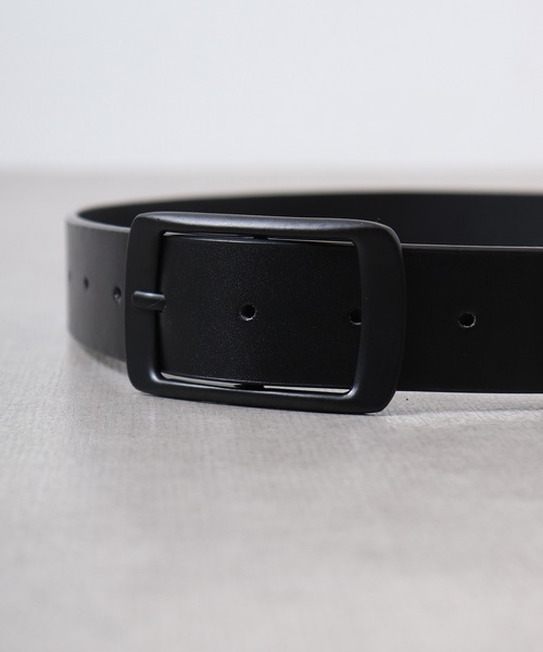 FUNALIVE（ファンアライブ）の「合皮デザイン ベルト（ベルト・メンズ・ブラック系その他4/ブラック系その他5/ブラック系その他6/ブラック系その他/ブラック系その他2/ブラック系その他3/ブラック/ブラック系その他7・F）」の3枚目の写真