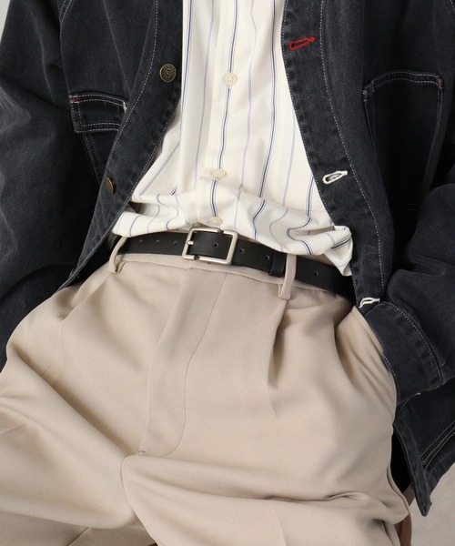 FUNALIVE（ファンアライブ）の「合皮デザイン ベルト（ベルト・メンズ・ブラック系その他4/ブラック系その他5/ブラック系その他6/ブラック系その他/ブラック系その他2/ブラック系その他3/ブラック/ブラック系その他7・F）」の17枚目の写真