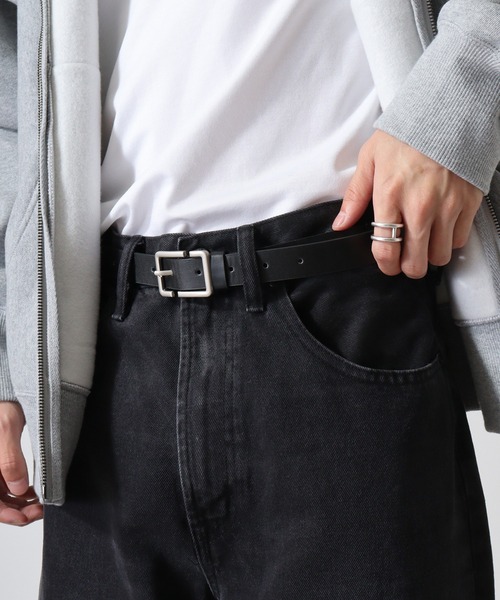 FUNALIVE（ファンアライブ）の「合皮デザイン ベルト（ベルト・メンズ・ブラック系その他4/ブラック系その他5/ブラック系その他6/ブラック系その他/ブラック系その他2/ブラック系その他3/ブラック/ブラック系その他7・F）」の22枚目の写真