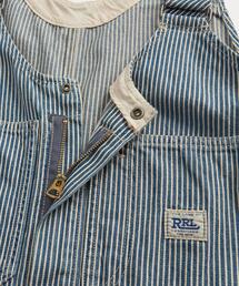 コモズ　RRL ヒッコリー　オーバーオール RRL(ダブルアールエルラルフローレン):ヒッコリー