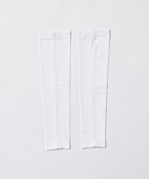 MUNSINGWEAR(マンシングウェア)の「UV アームカバー(アームカバー・レディース・ネイビー/ホワイト/ブラック・F)」の4枚目の写真