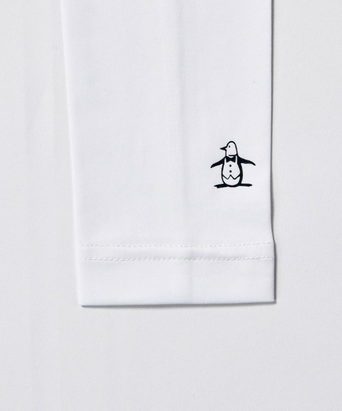 MUNSINGWEAR(マンシングウェア)の「UV アームカバー(アームカバー・レディース・ネイビー/ホワイト/ブラック・F)」の5枚目の写真