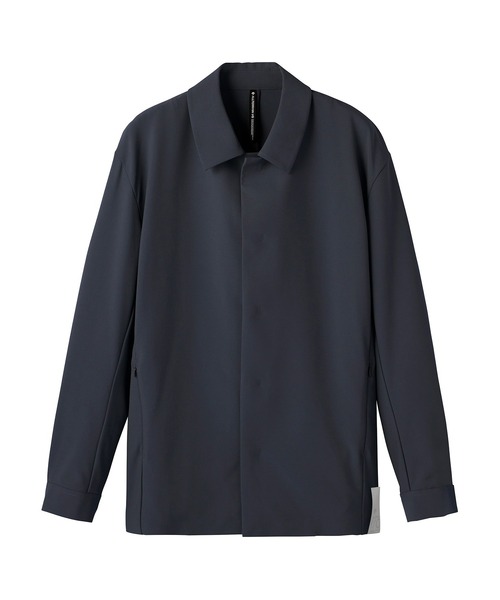 DESCENTE（デサント）の「【ALLTERRAIN I/O】テックカバーオールジャケット（カバーオール・メンズ・ブラック/ネイビー・S/L/M/XL）」の2枚目の写真