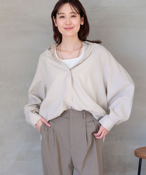 GLOBAL WORK（グローバルワーク）の「お手入れらくらくフレンチリネン