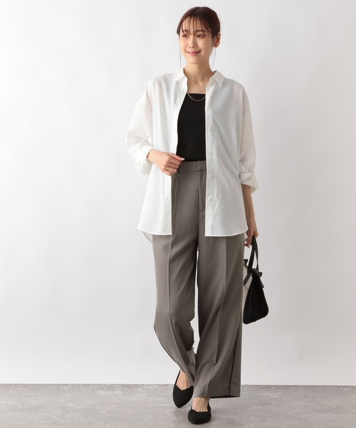 GLOBAL WORK（グローバルワーク）の「お手入れらくらくフレンチリネン