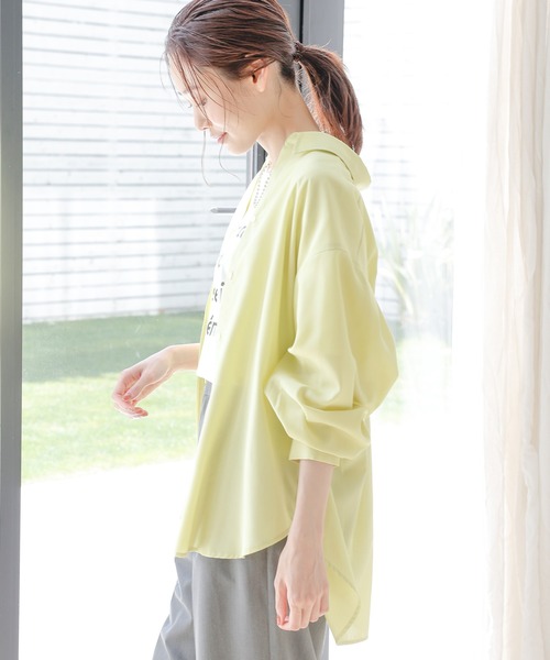 セール】お手入れらくらくフレンチリネンシャツ/976693(シャツ セール】お手入れらくらくフレンチリネンシャツ/976693(シャツ