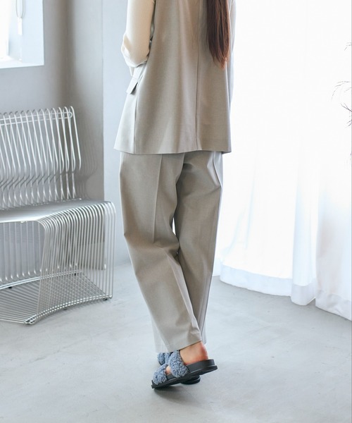 carino(カリーノ)の「エコファーもこもこサンダル(サンダル・レディース・ブルー/ブラウン・S/M/L/LL)」の15枚目の写真