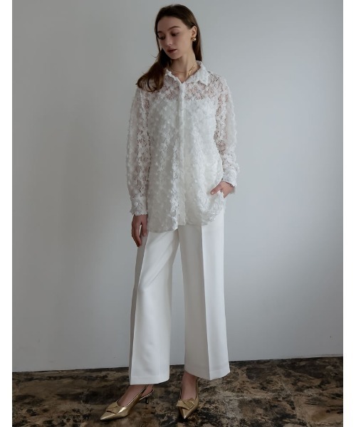 Re:EDIT（リエディ）の「[2024SS COLLECTION][MEISM by Re:EDIT][大きいサイズ有]リボンディテールローヒールパンプス（パンプス・レディース・ブラック/シルバー/ゴールド/ホワイト・SMALL/MEDIUM/LARGE/X-LARGE）」の14枚目の写真