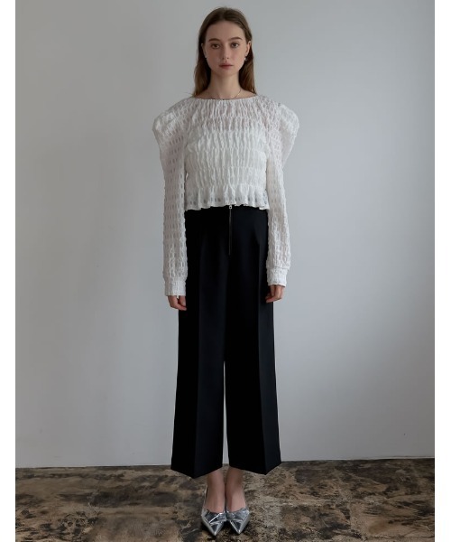 Re:EDIT（リエディ）の「[2024SS COLLECTION][MEISM by Re:EDIT][大きいサイズ有]リボンディテールローヒールパンプス（パンプス・レディース・ブラック/シルバー/ゴールド/ホワイト・SMALL/MEDIUM/LARGE/X-LARGE）」の18枚目の写真