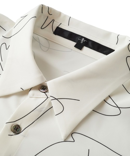 【セール】フラワースケッチプリントSH(シャツ)(シャツ/ブラウス)|NO ID.(ノーアイディ) 【セール】フラワースケッチプリントSH(シャツ)(シャツ/ブラウス)|NO ID.(ノーアイディ)