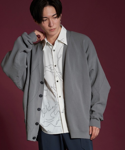 【セール】フラワースケッチプリントSH(シャツ)(シャツ/ブラウス)|NO ID.(ノーアイディ) 【セール】フラワースケッチプリントSH(シャツ)(シャツ/ブラウス)|NO ID.(ノーアイディ)